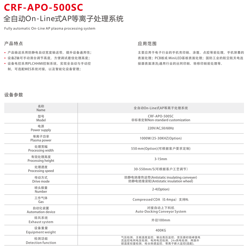 CRF-APO-500SC全自动On-Line式AP等离子处理系统(图2) image.png